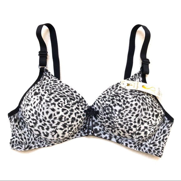 Other - 🌼 5 for $25 Black & White Padded Adjustable Bra Size 36/80